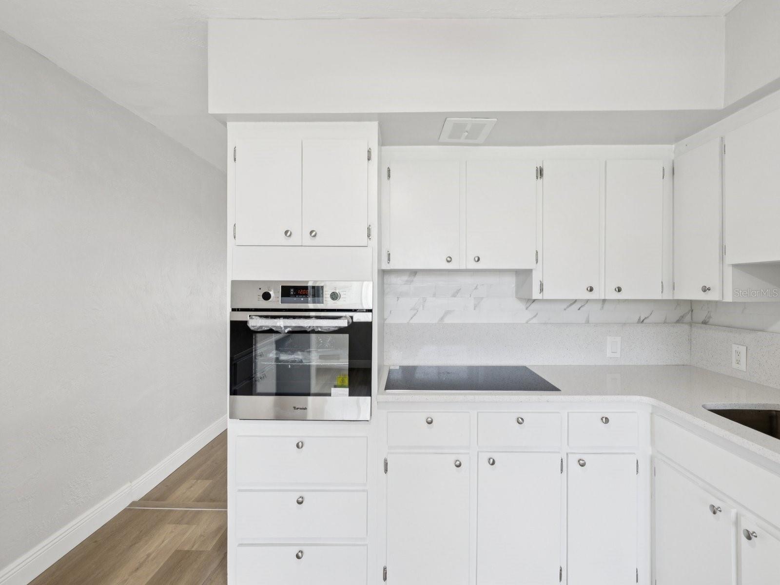 New stainless appliances