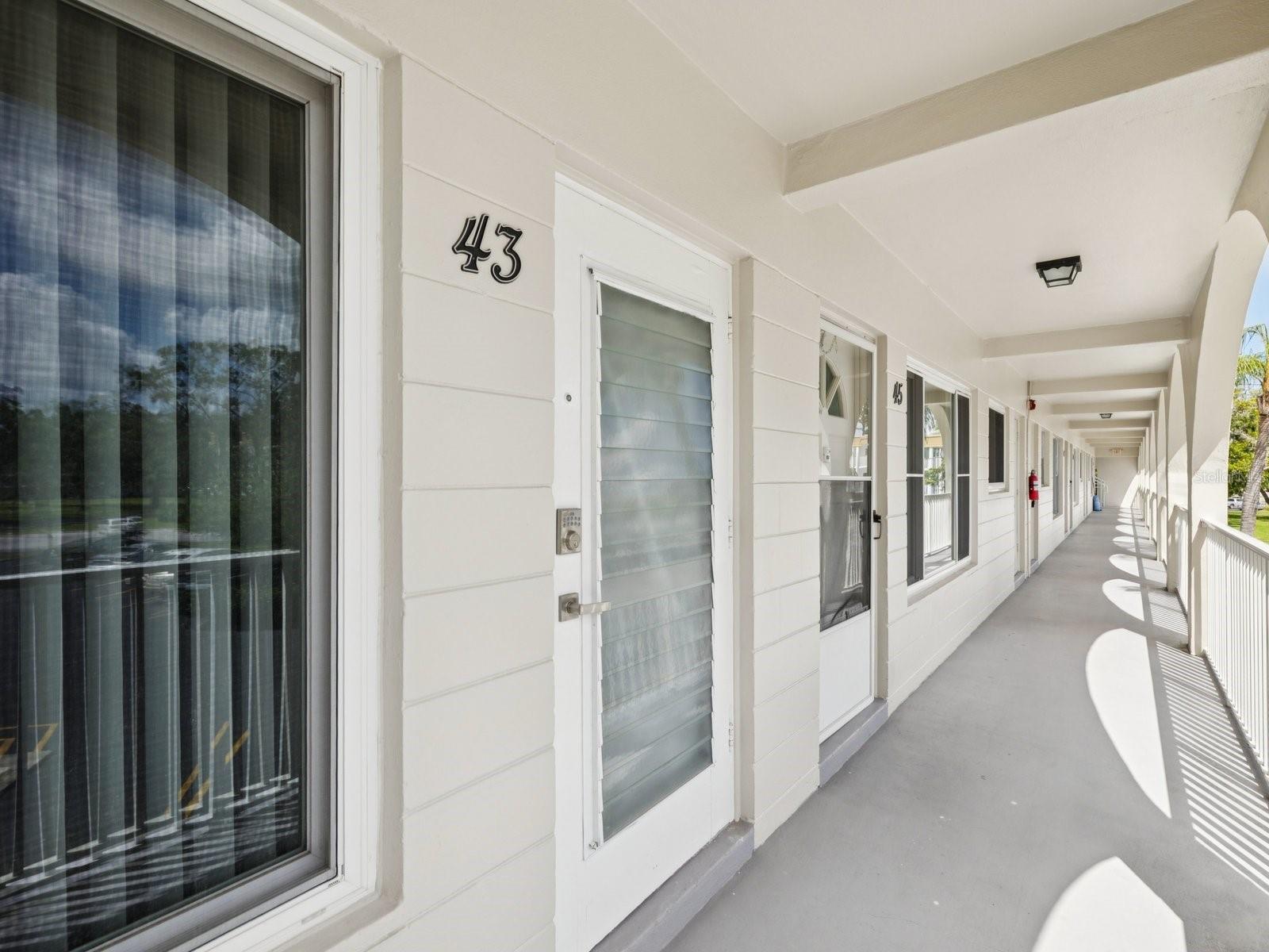 Entry with updated windows