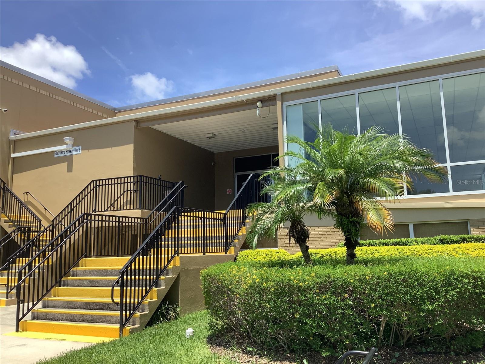 Clubhouse entry - also has elevator entry