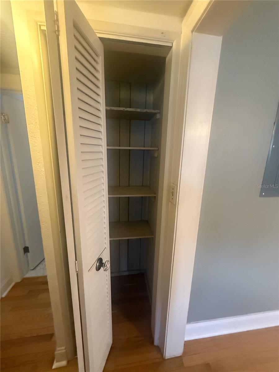 Second hall closet