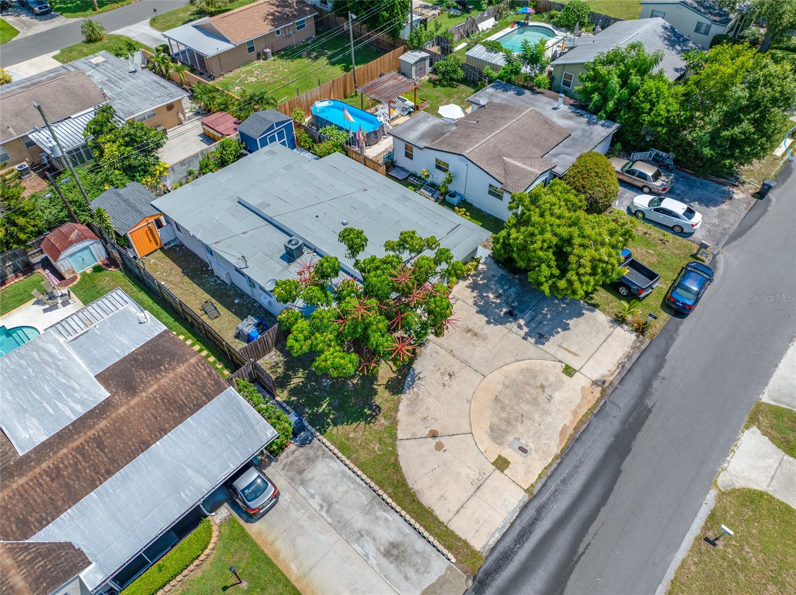 Aerial View of Property