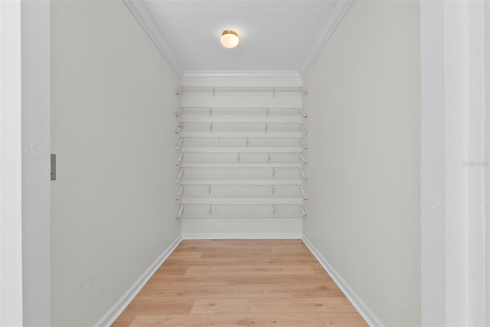 Master Suite Shoe Closet