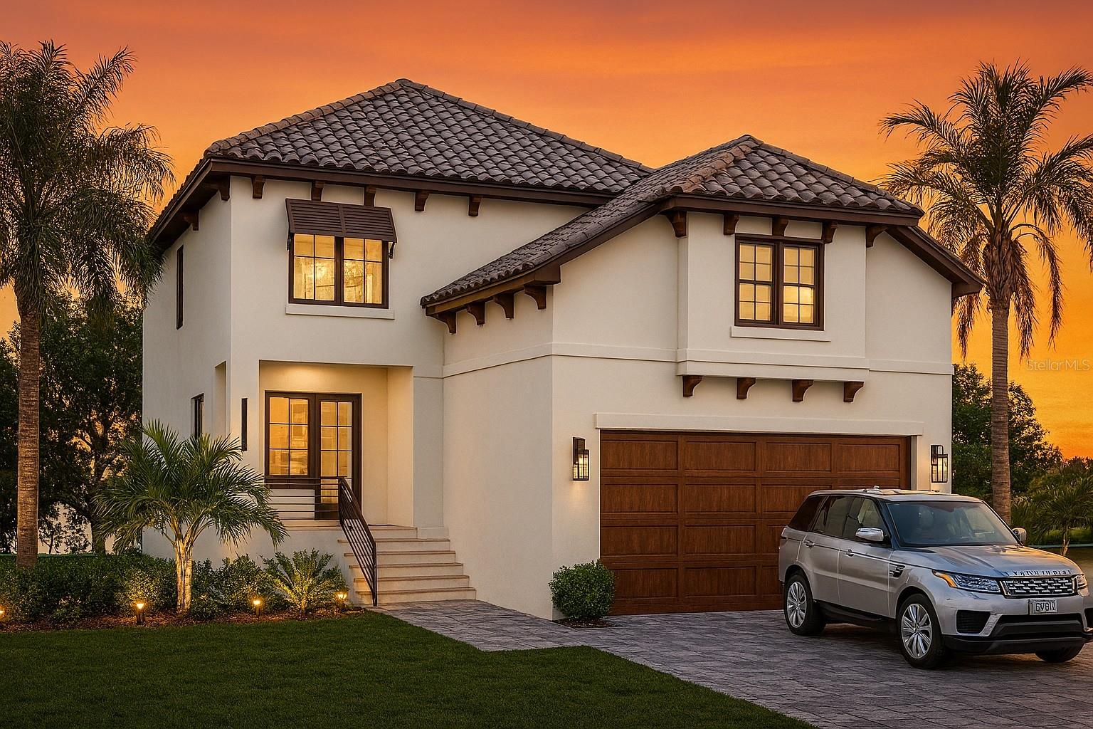 artist rendering rear elevation