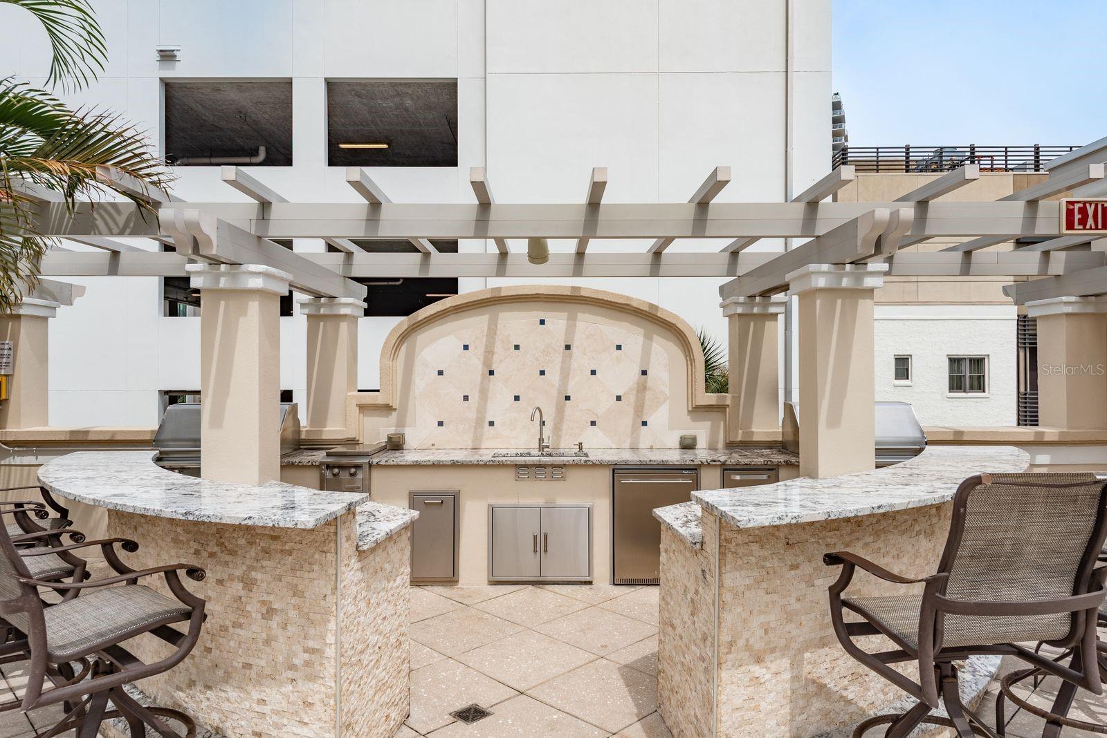 Outdoor Grilling Area