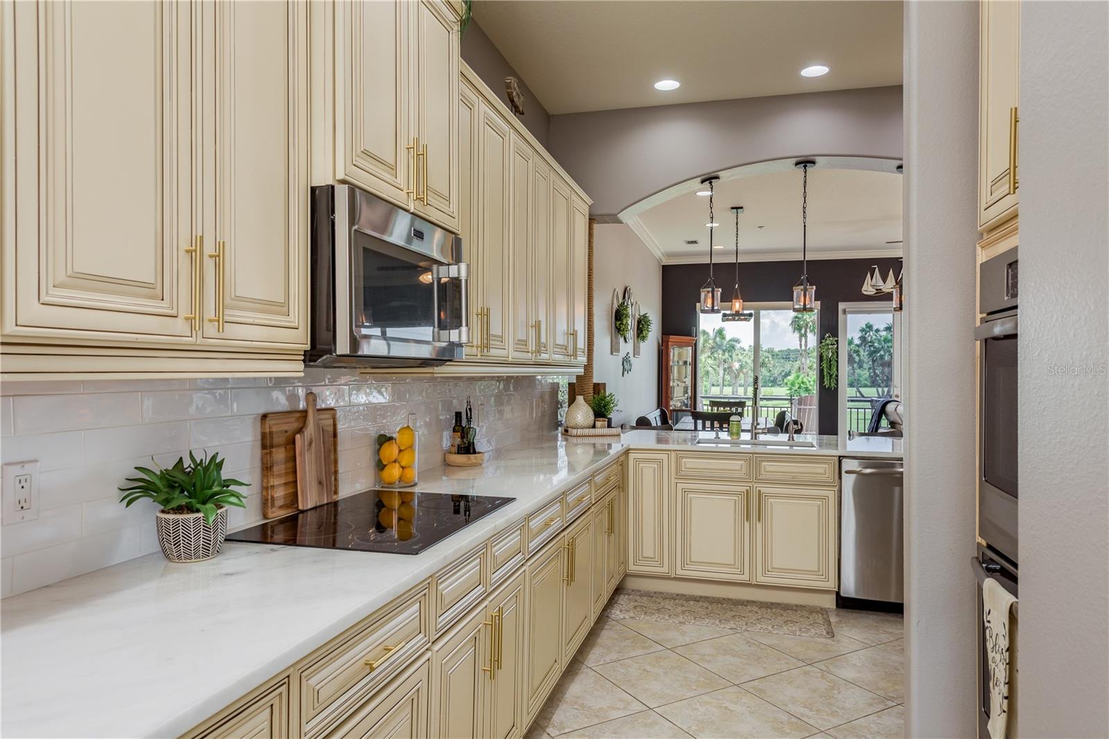 Dream Kitchen with waterfront views!