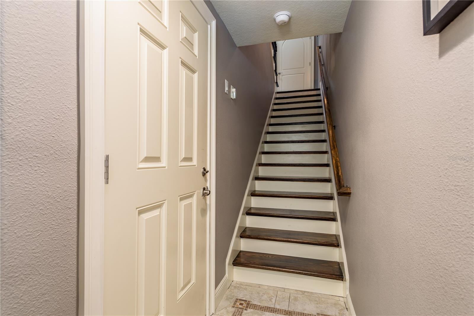 Entry Stairs (elevator too for all the heavy things ;)