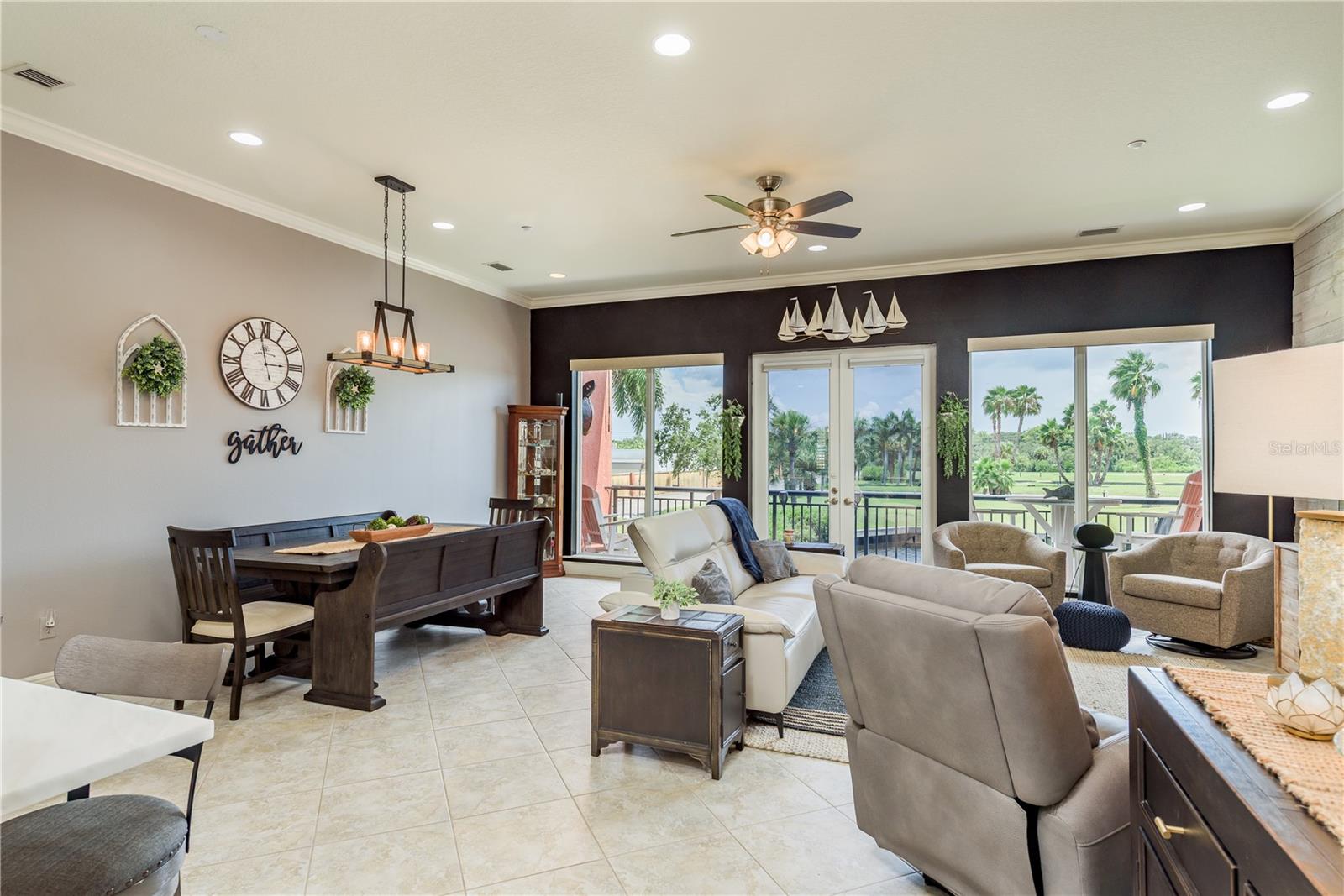 Grand Main Floor Living Area