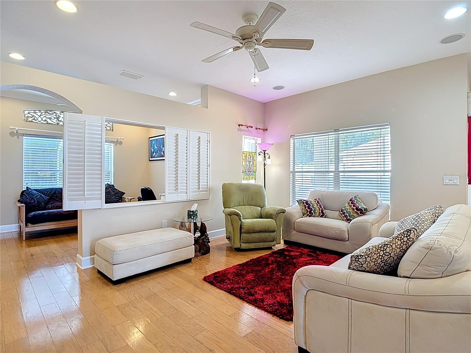 Open concept family/living