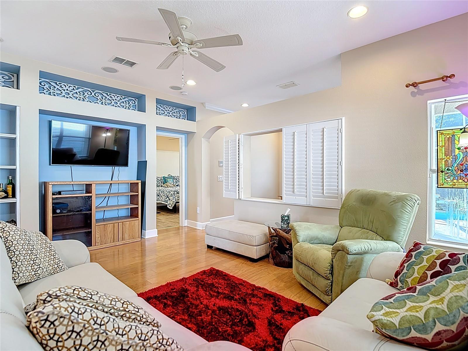 Open concept family/living