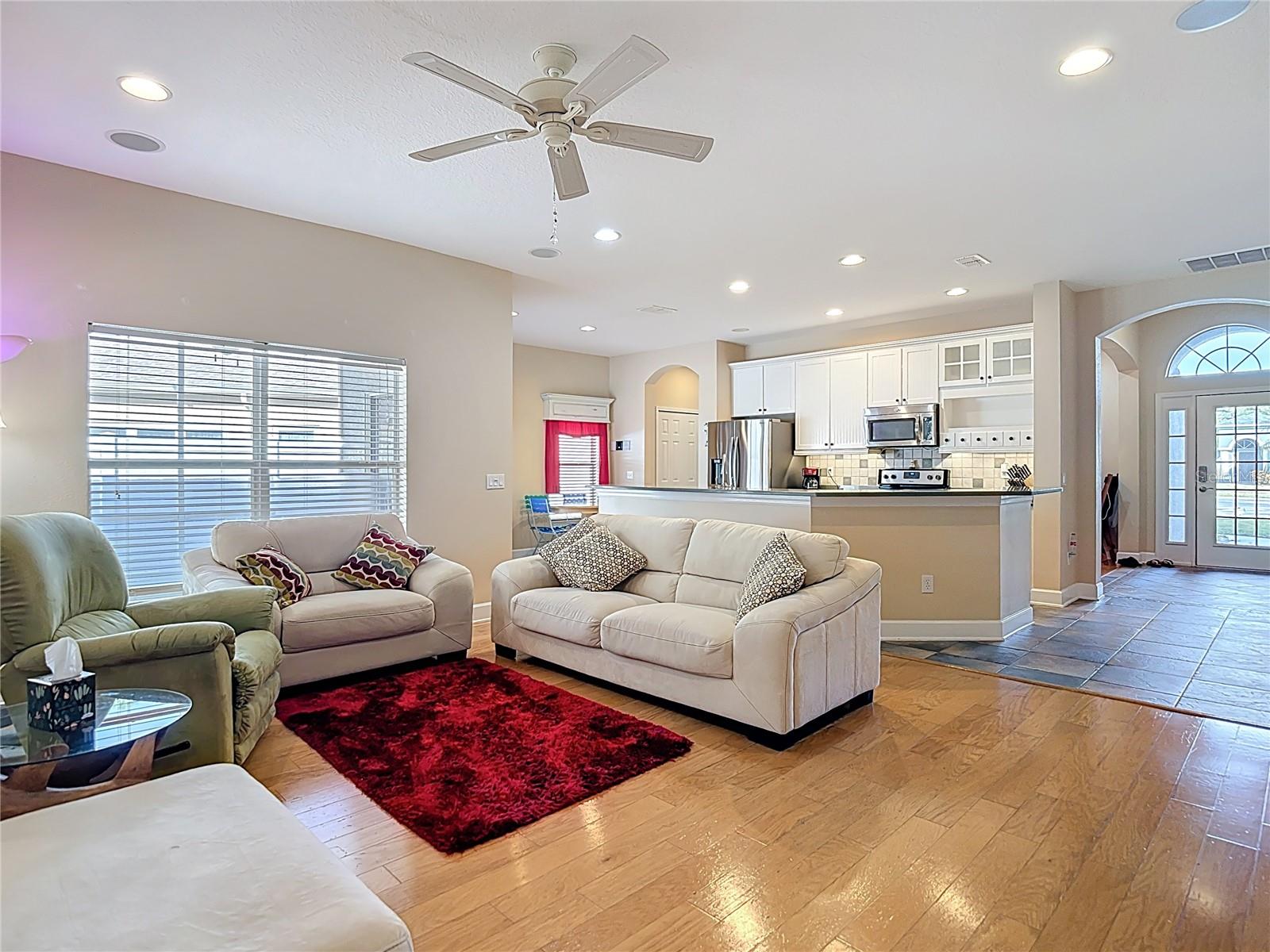 Open concept family/living