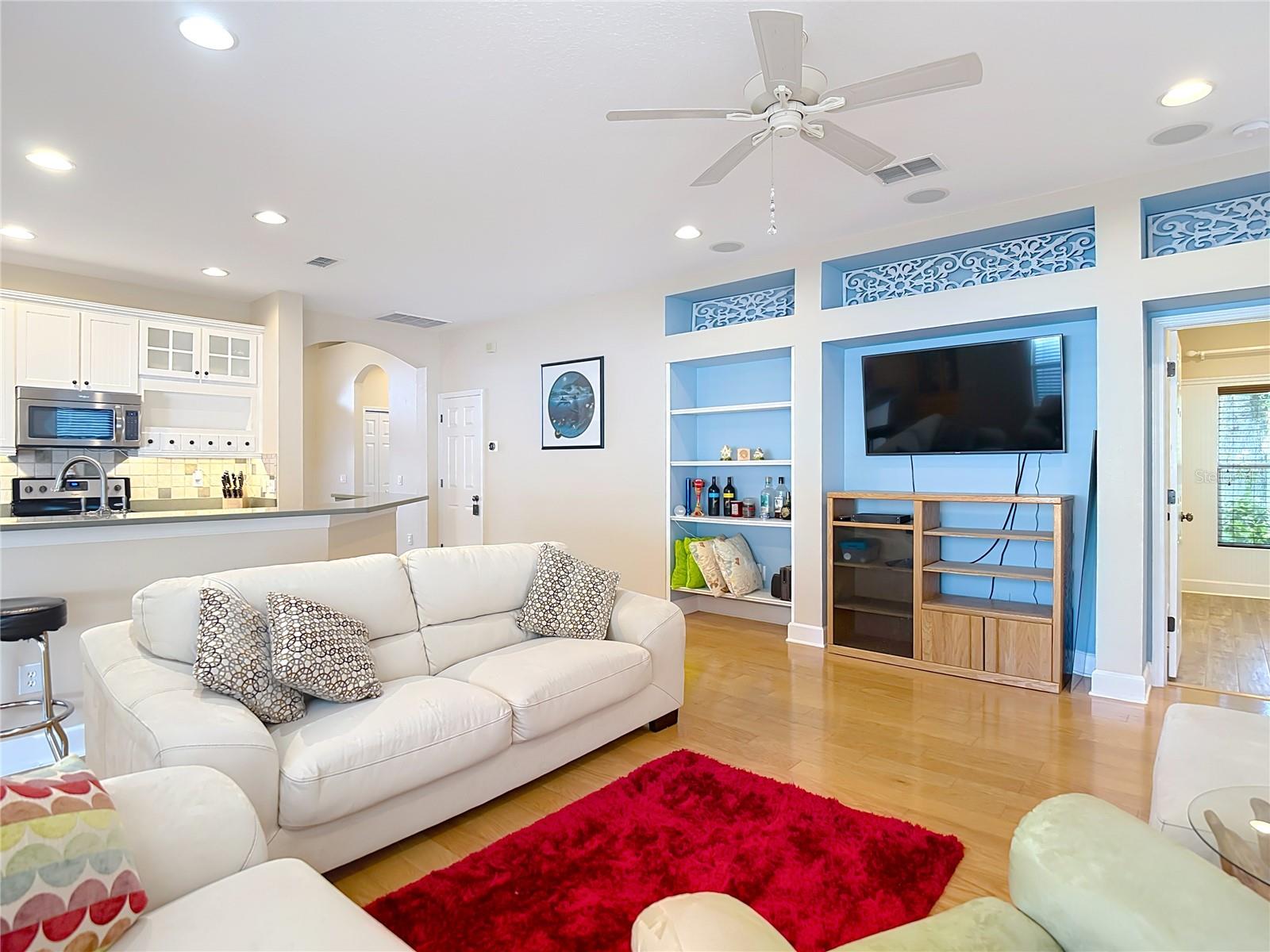 Open concept family/living