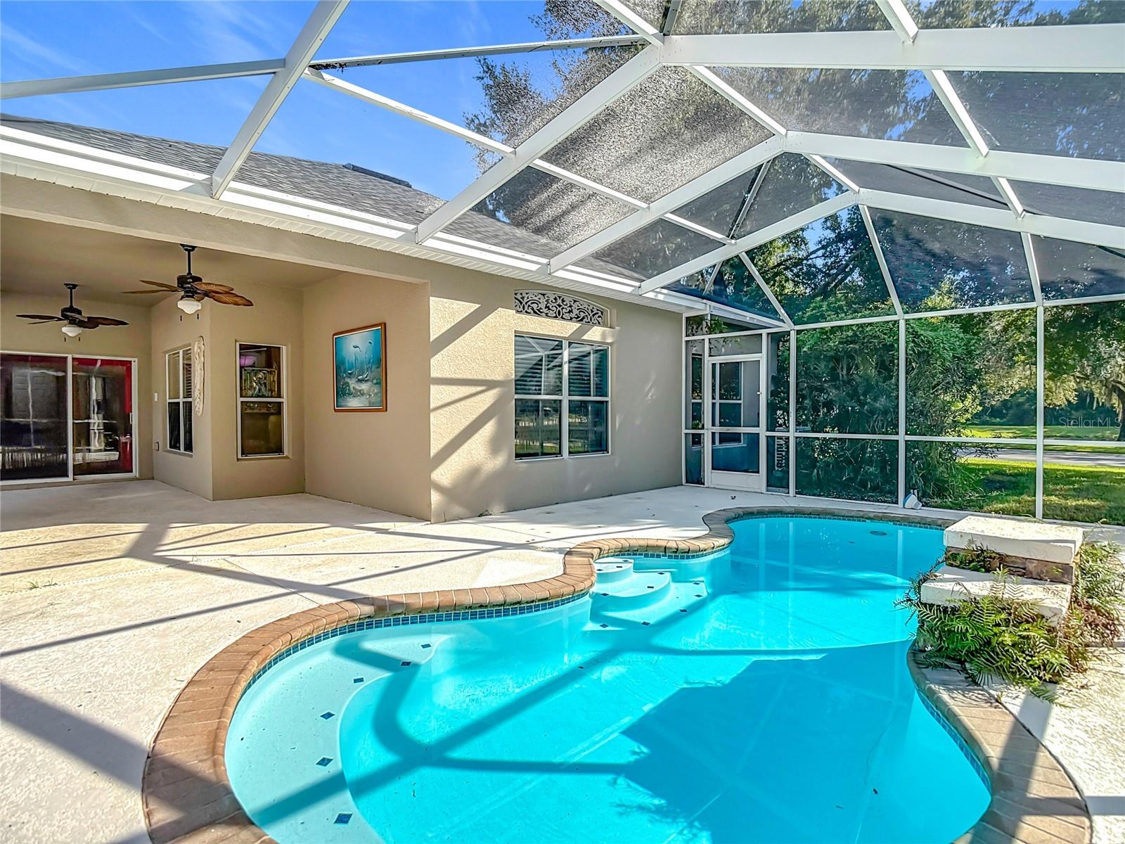 Pool area