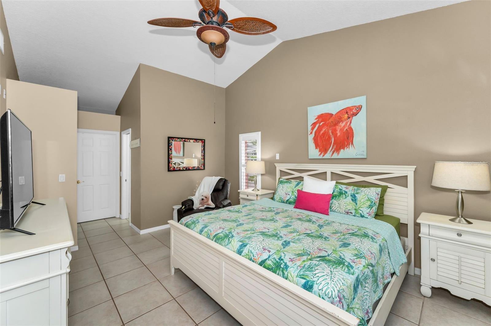 Spacious Primary Bedroom 13 x 18