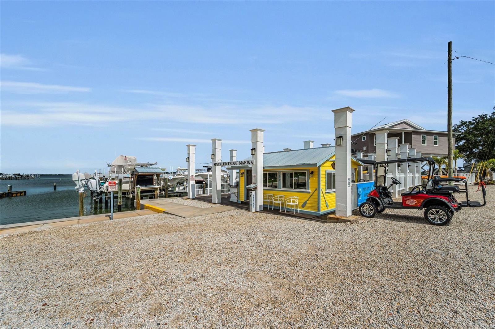 Nearby Speckled Trout Marina to moor your boat