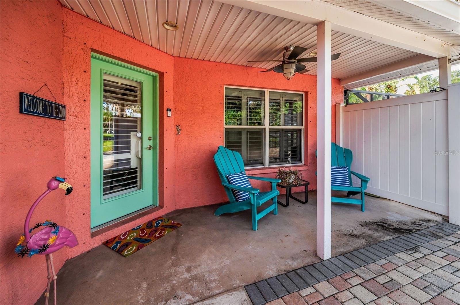 Lovely front porch