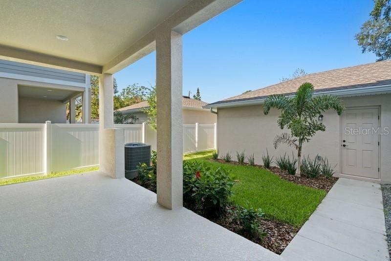 Backyard **Photos are of a Similar Home