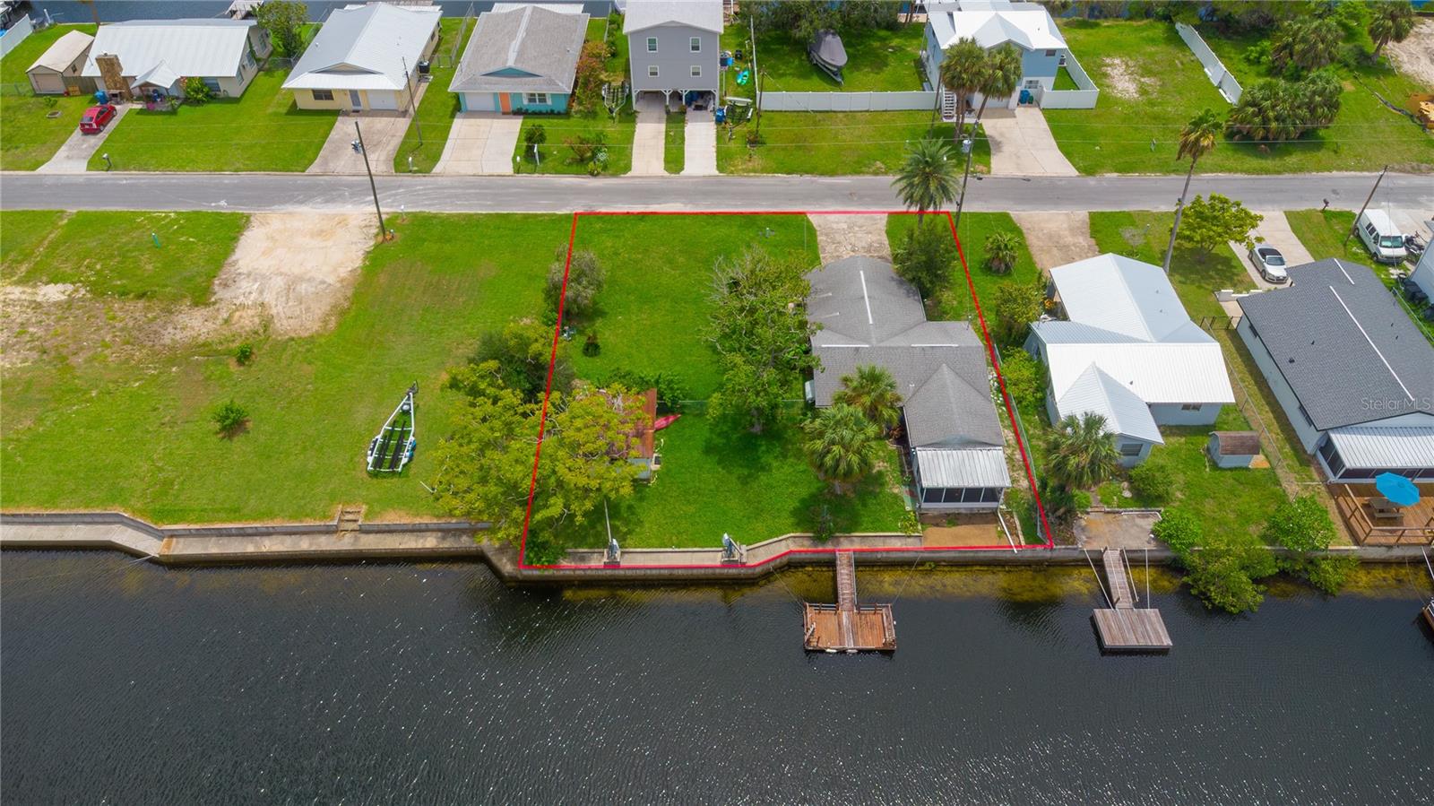 Canal View Double Lot!