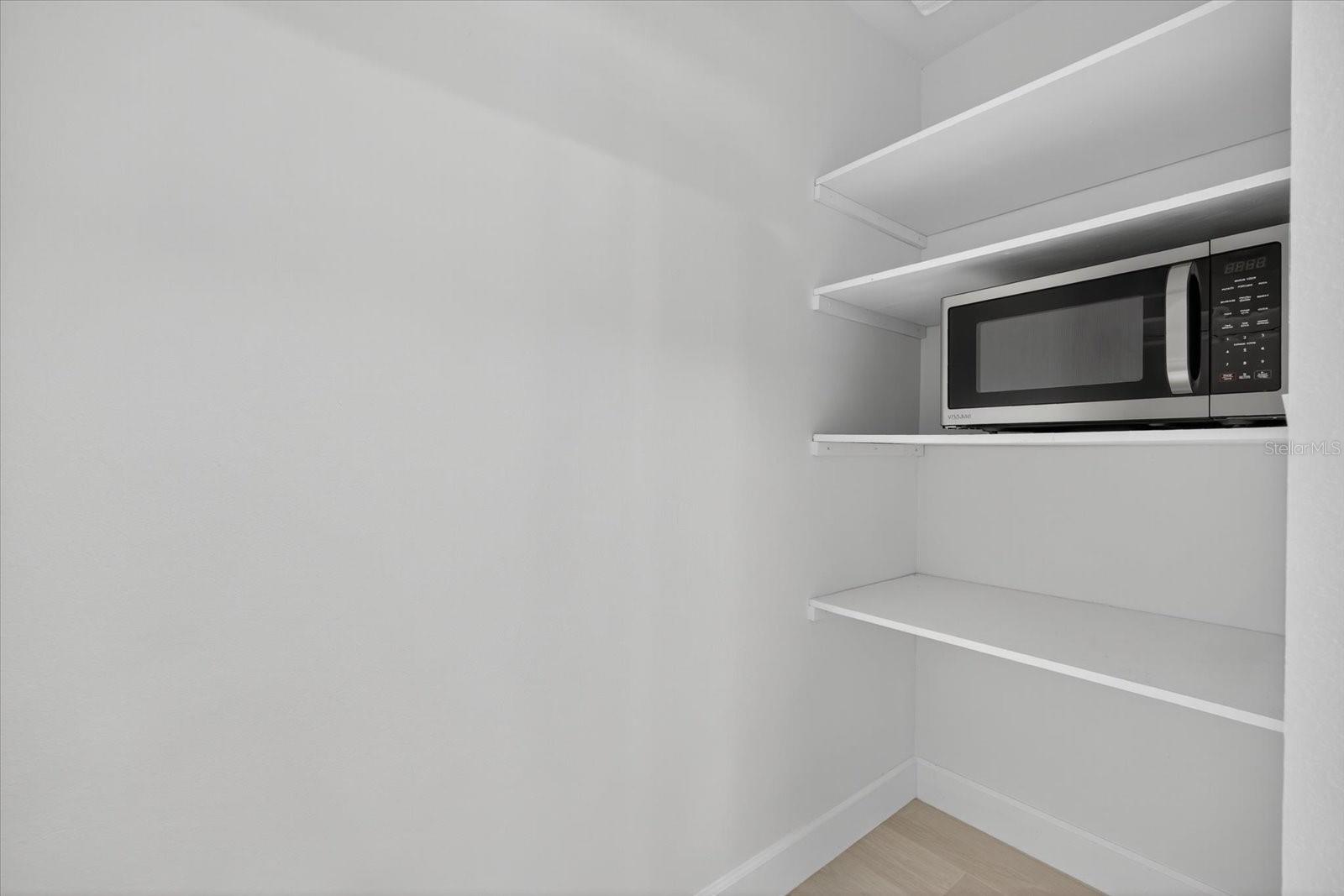 Walk-in pantry