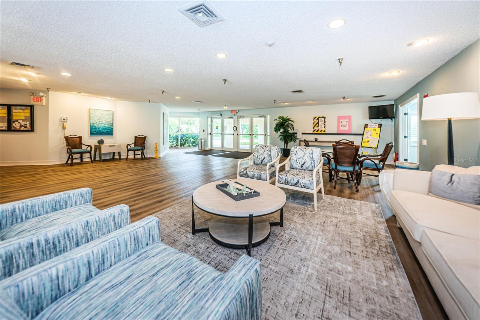 Clubhouse entry way