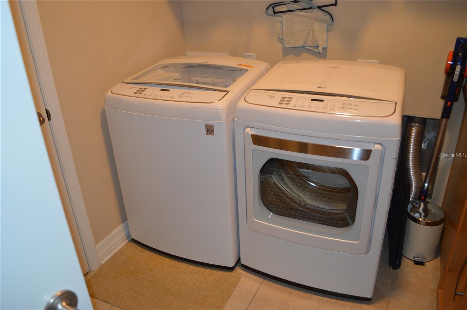 Laundry.  Washer and dryer.