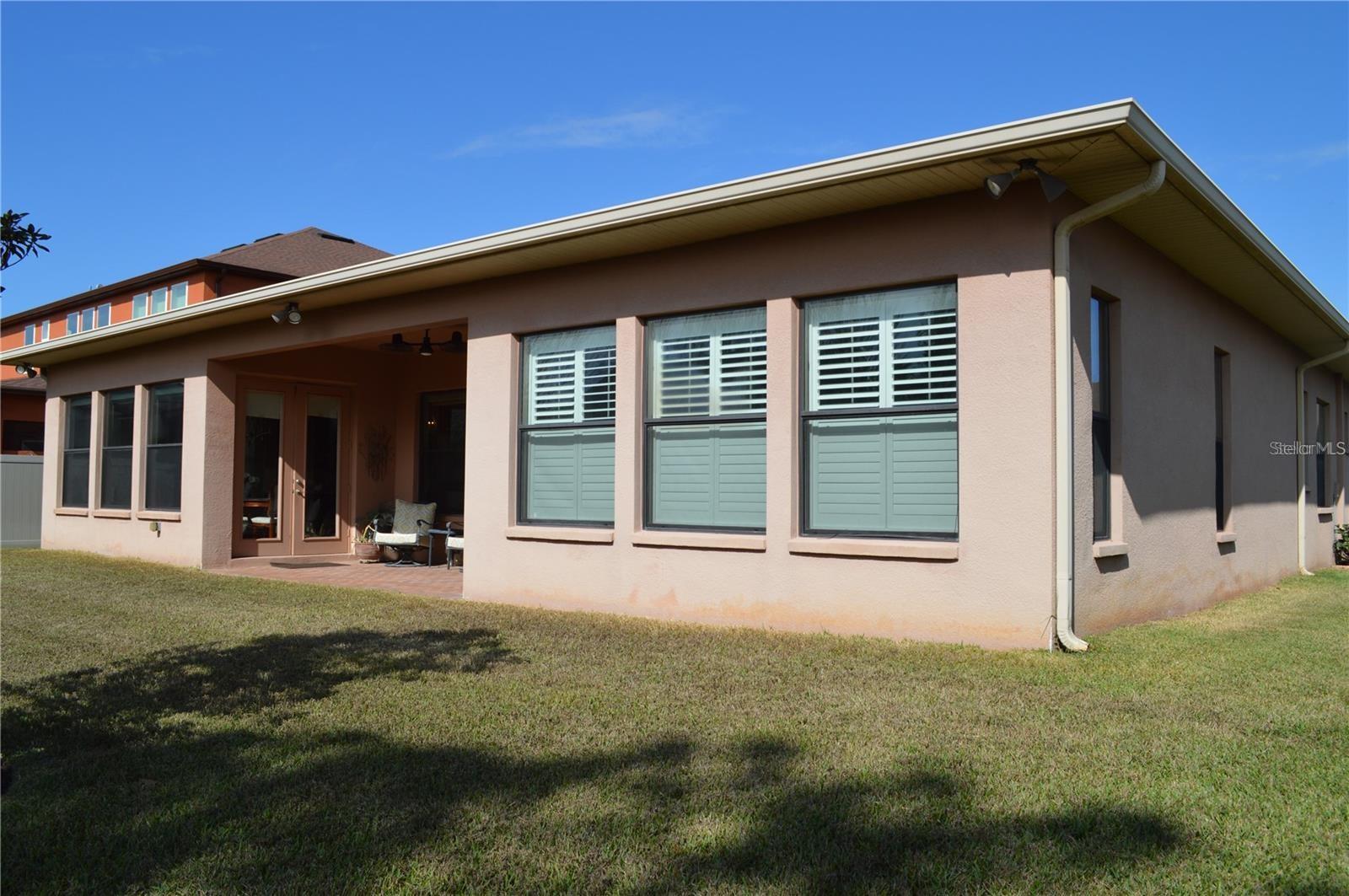 Back of the house.