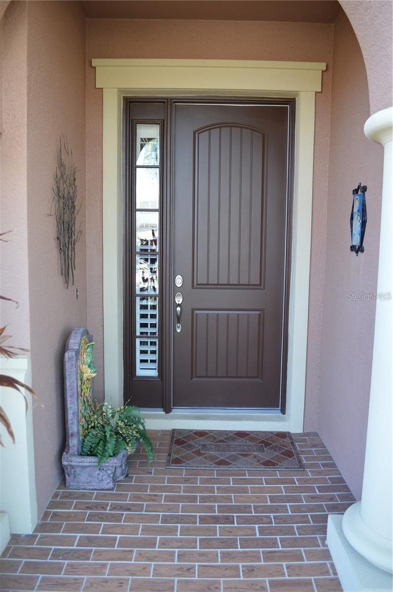 Main door.