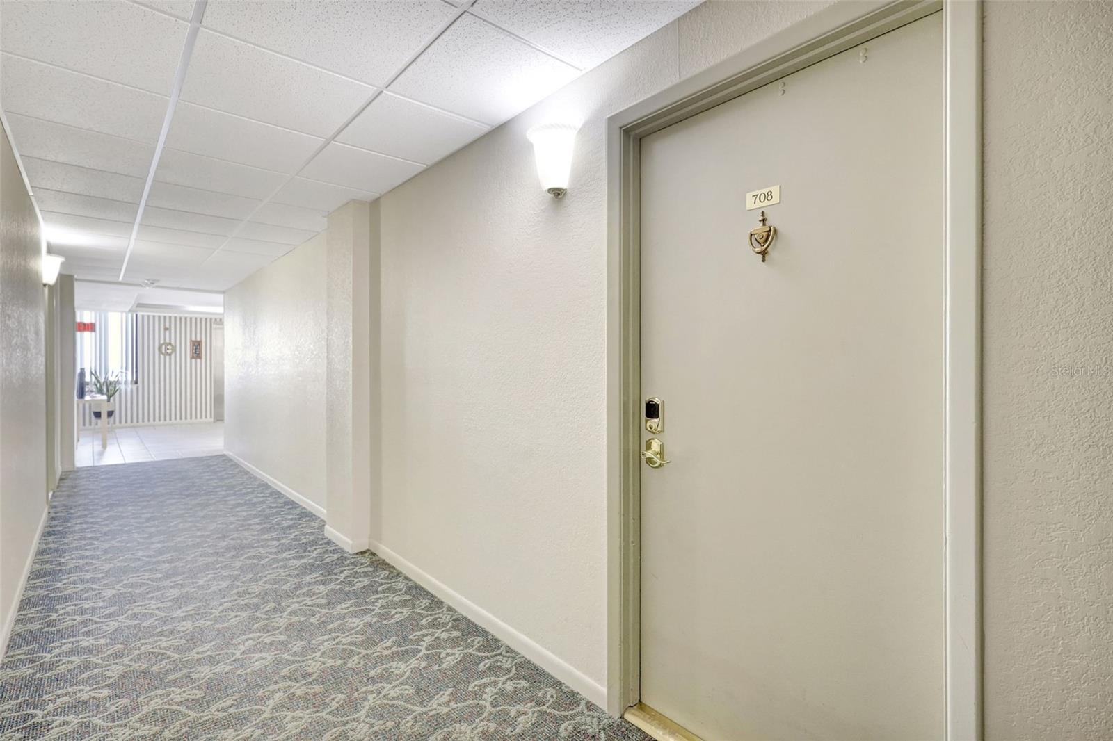 Entrance to Unit