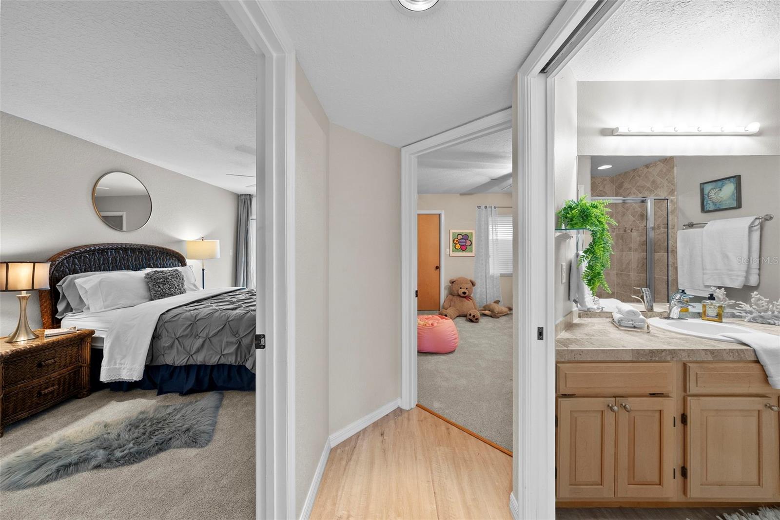 2nd story guest bedroom and full bath