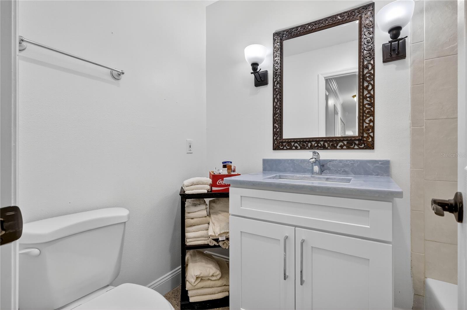 Hall bath
