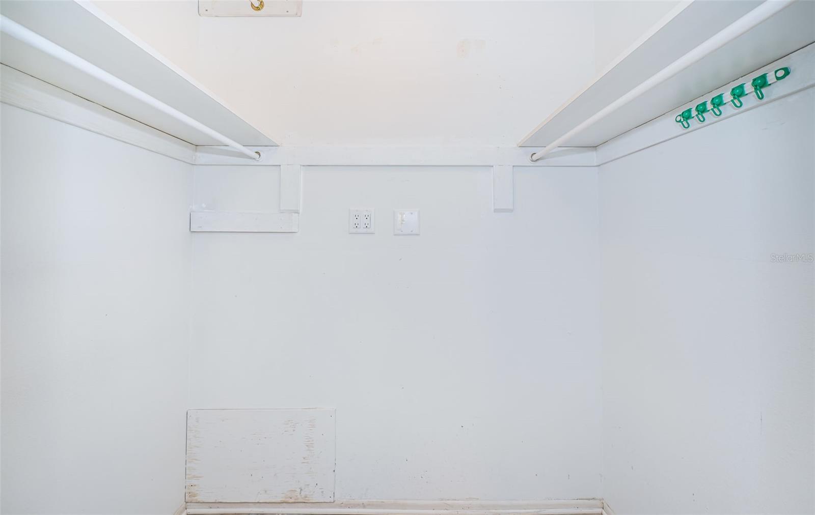 Walk-in closet for primary