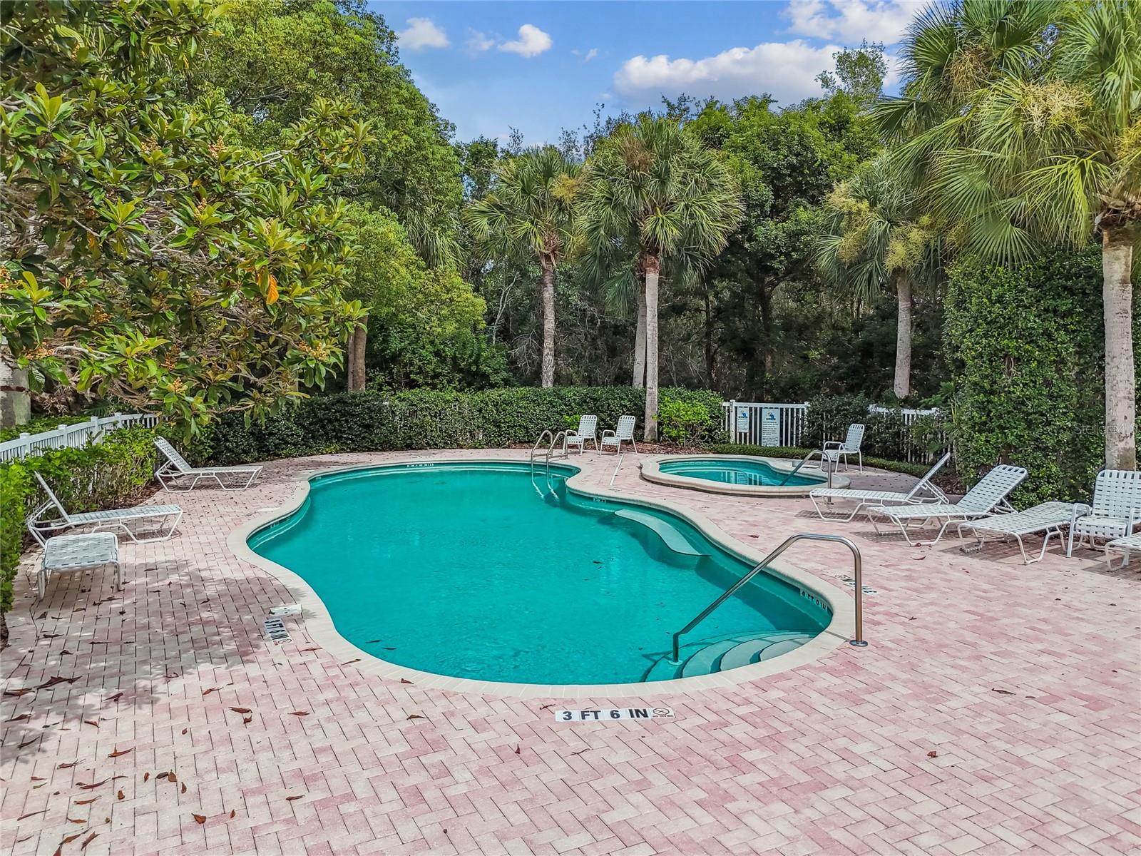 Private Community Pool and Spa