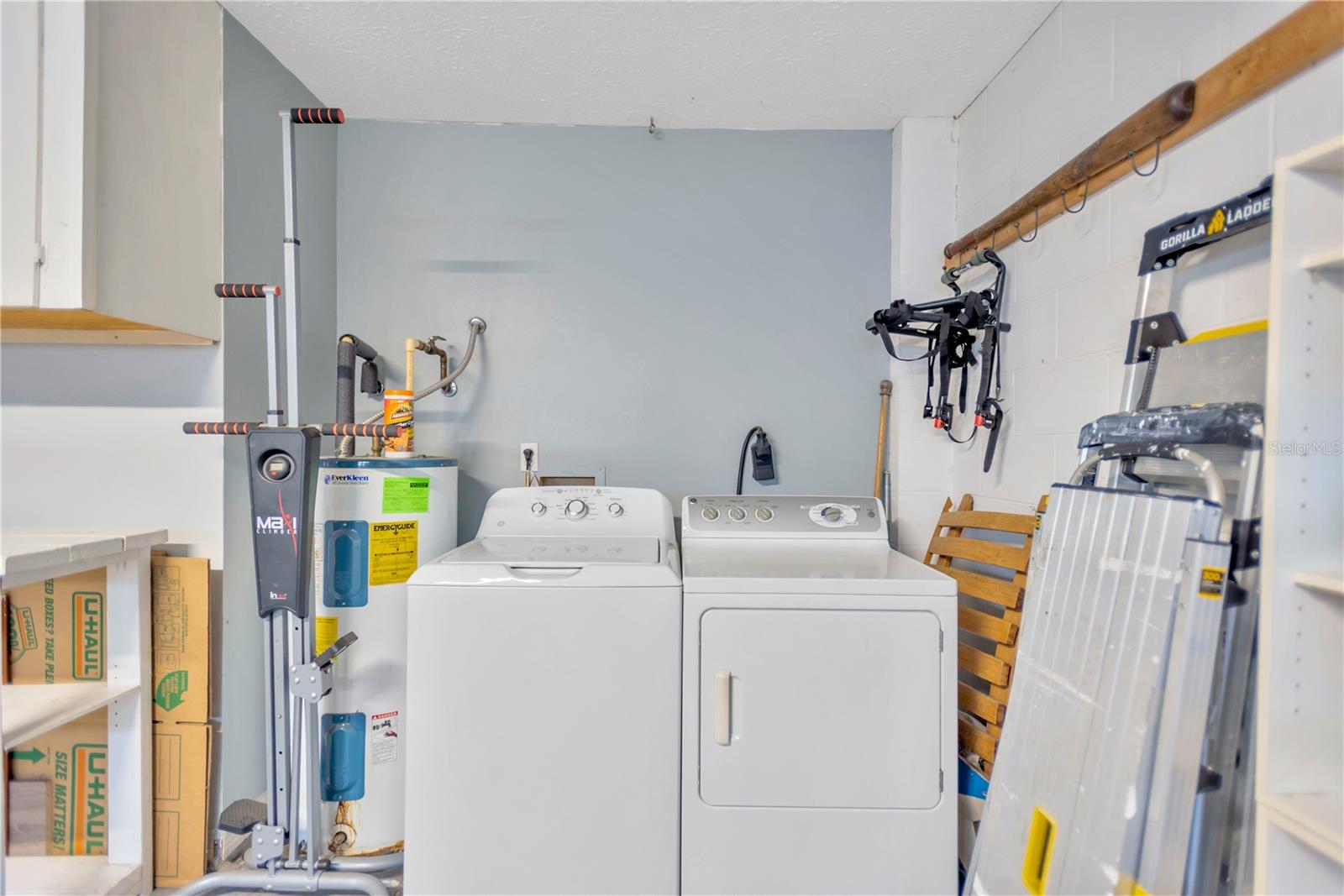 Laundry in Spacious 2 Car Garage