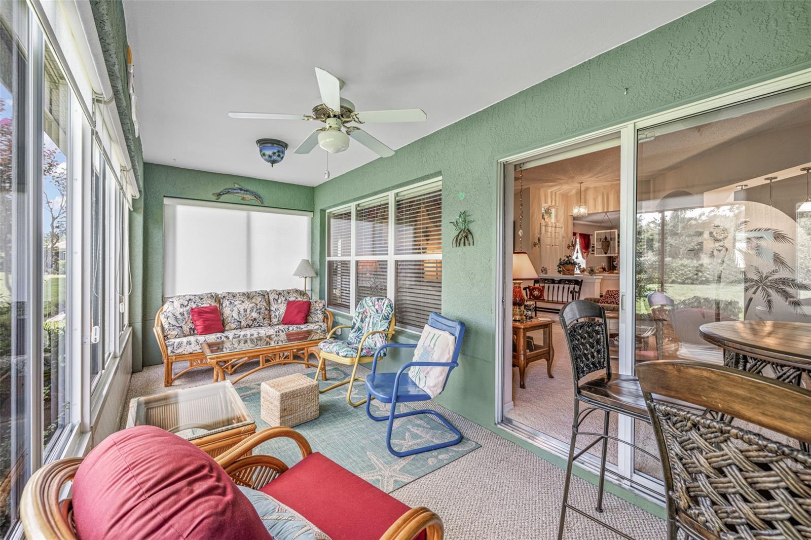 Enclosed Florida room