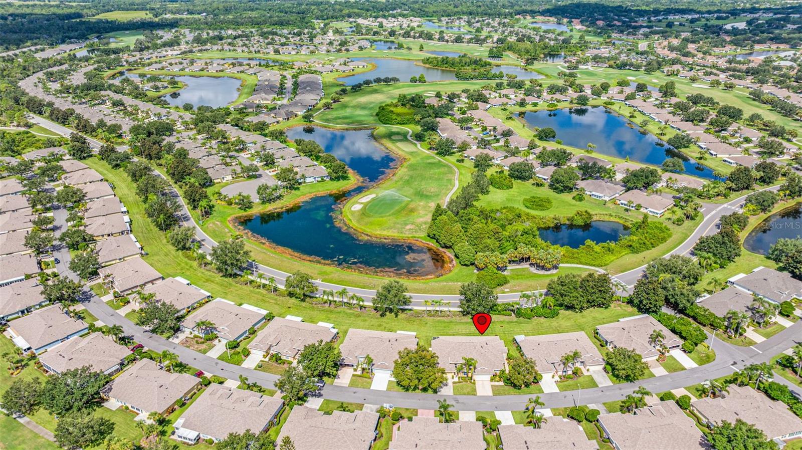 Lots of mature trees and landscaping