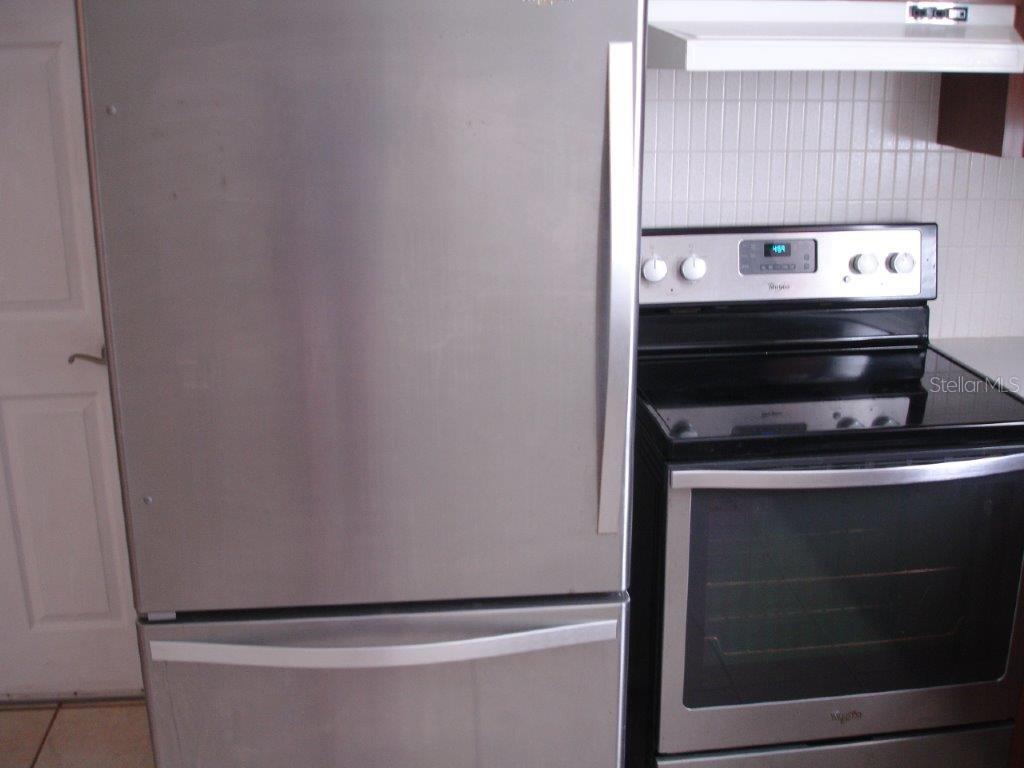 Stainless steel appliances