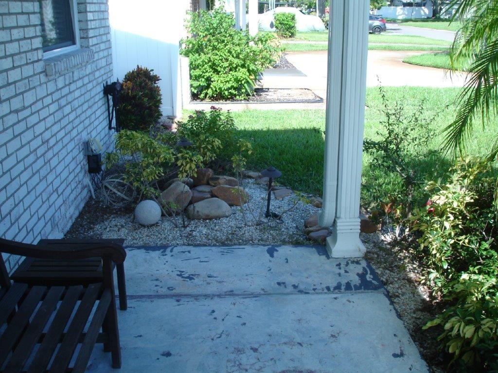 Front patio