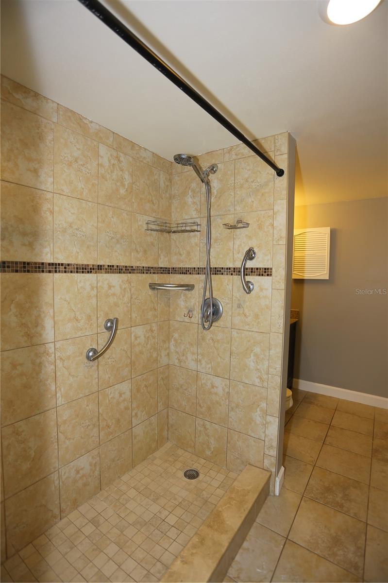 Well appointed shower