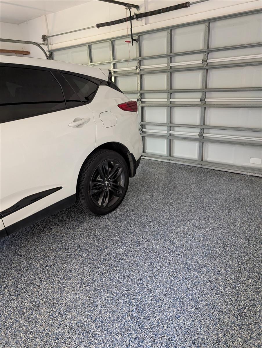 New Garage epoxy floor finish!