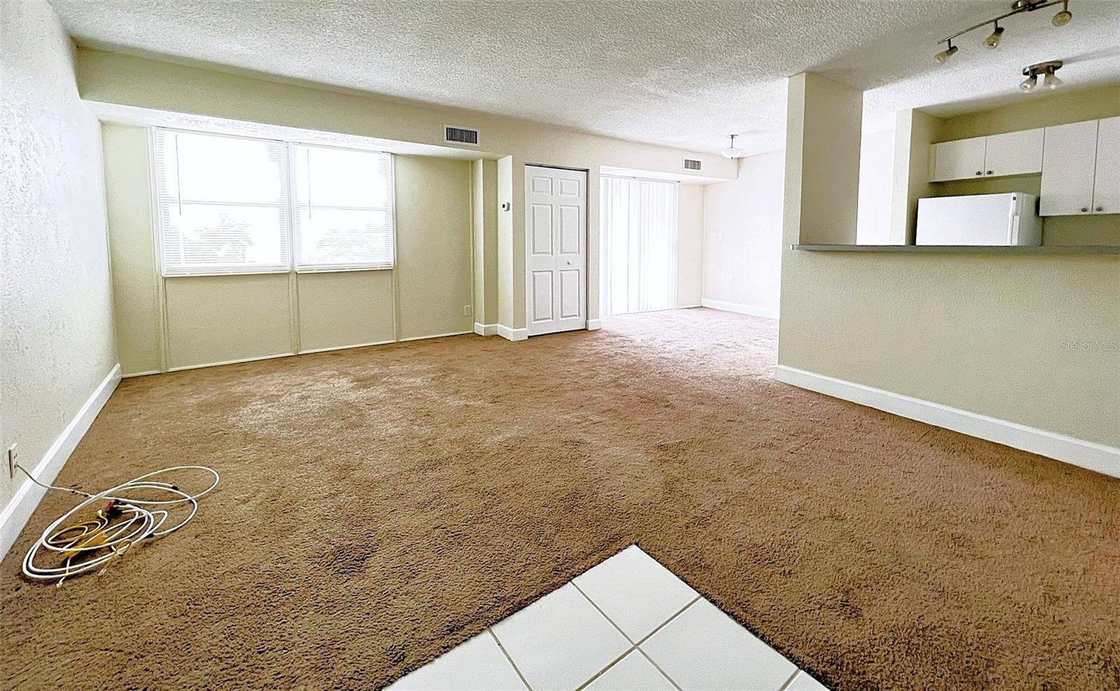 Living room from front door