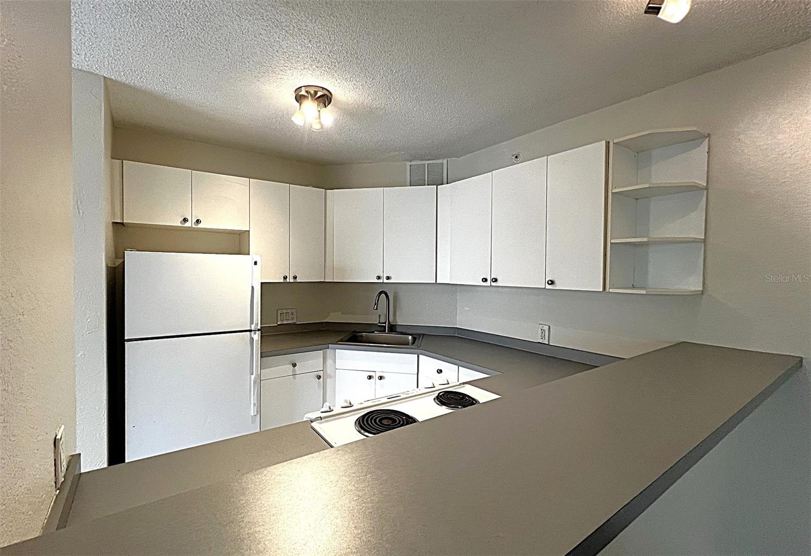 Kitchen and breakfast bar