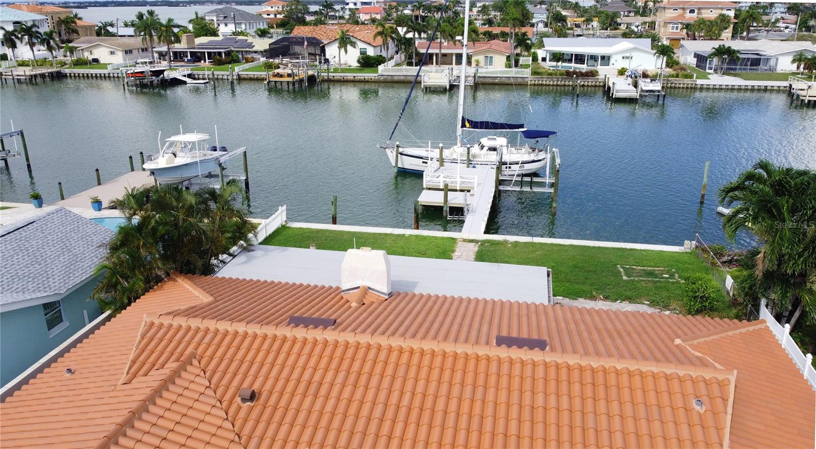 Deep Water easily accommodates 45' Saliboat