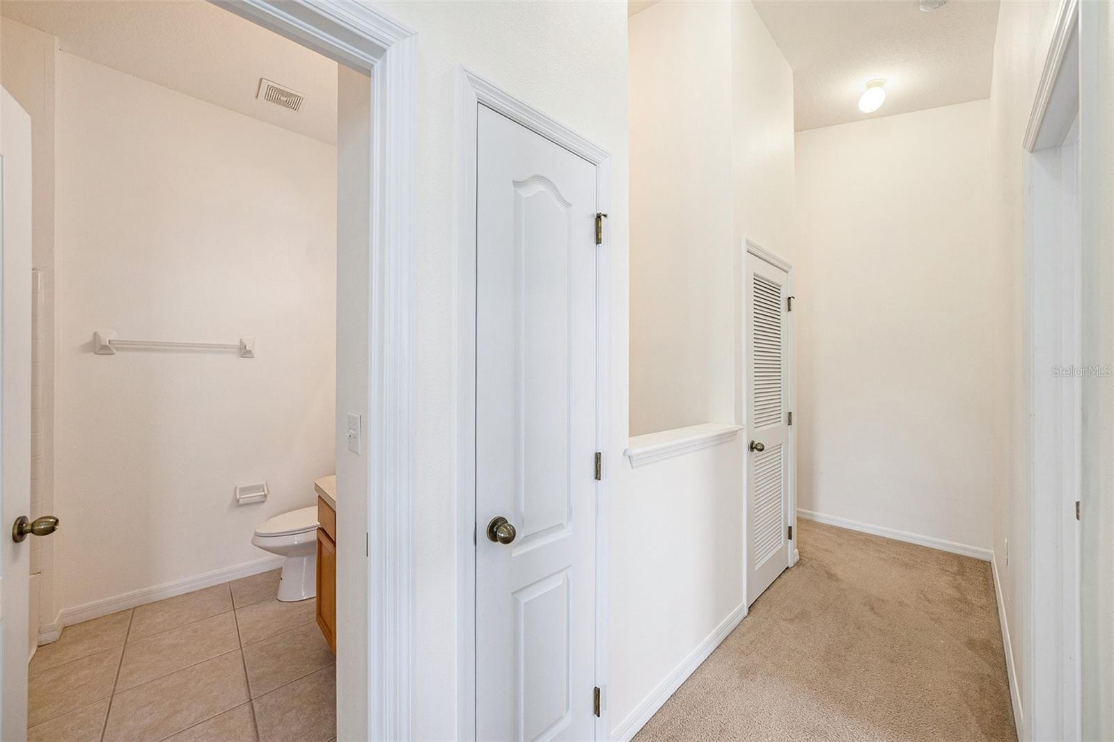 2nd Floor Hallway to Guest Bathroom