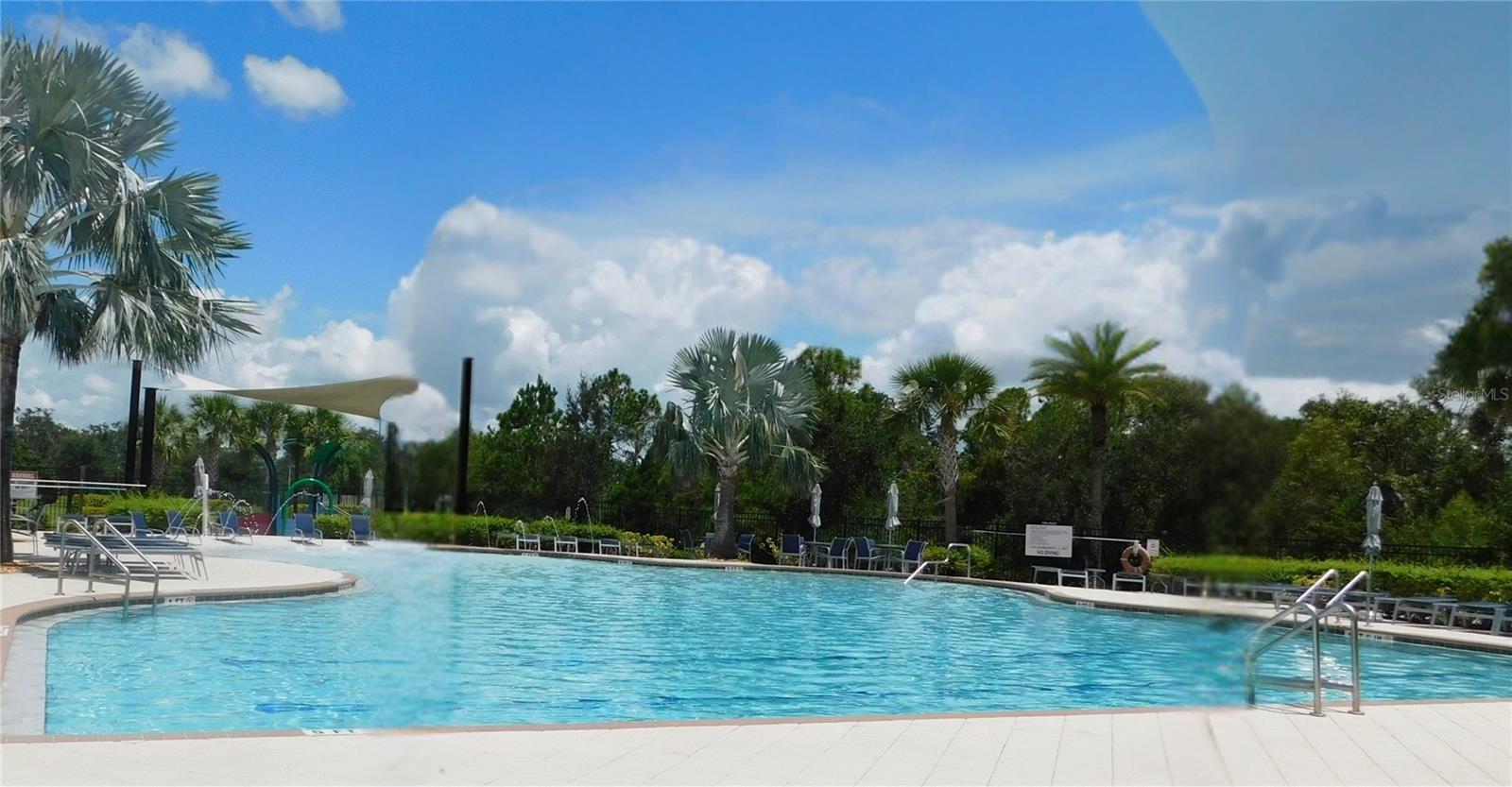 Beautiful large community pool