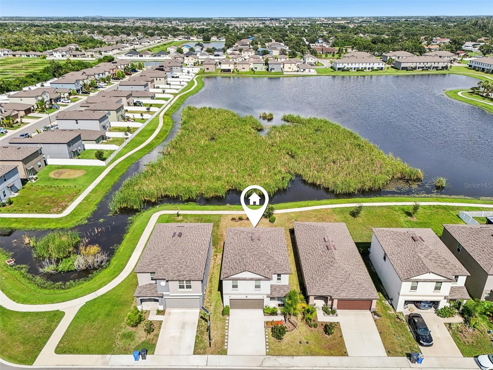Walking Trail Surrounding the Lake