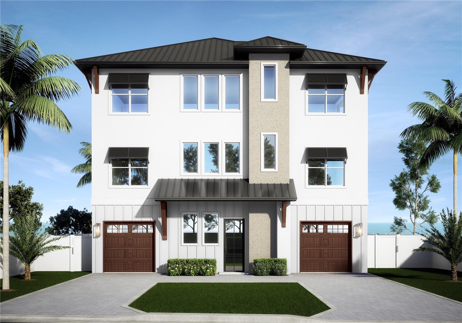 Front rendering