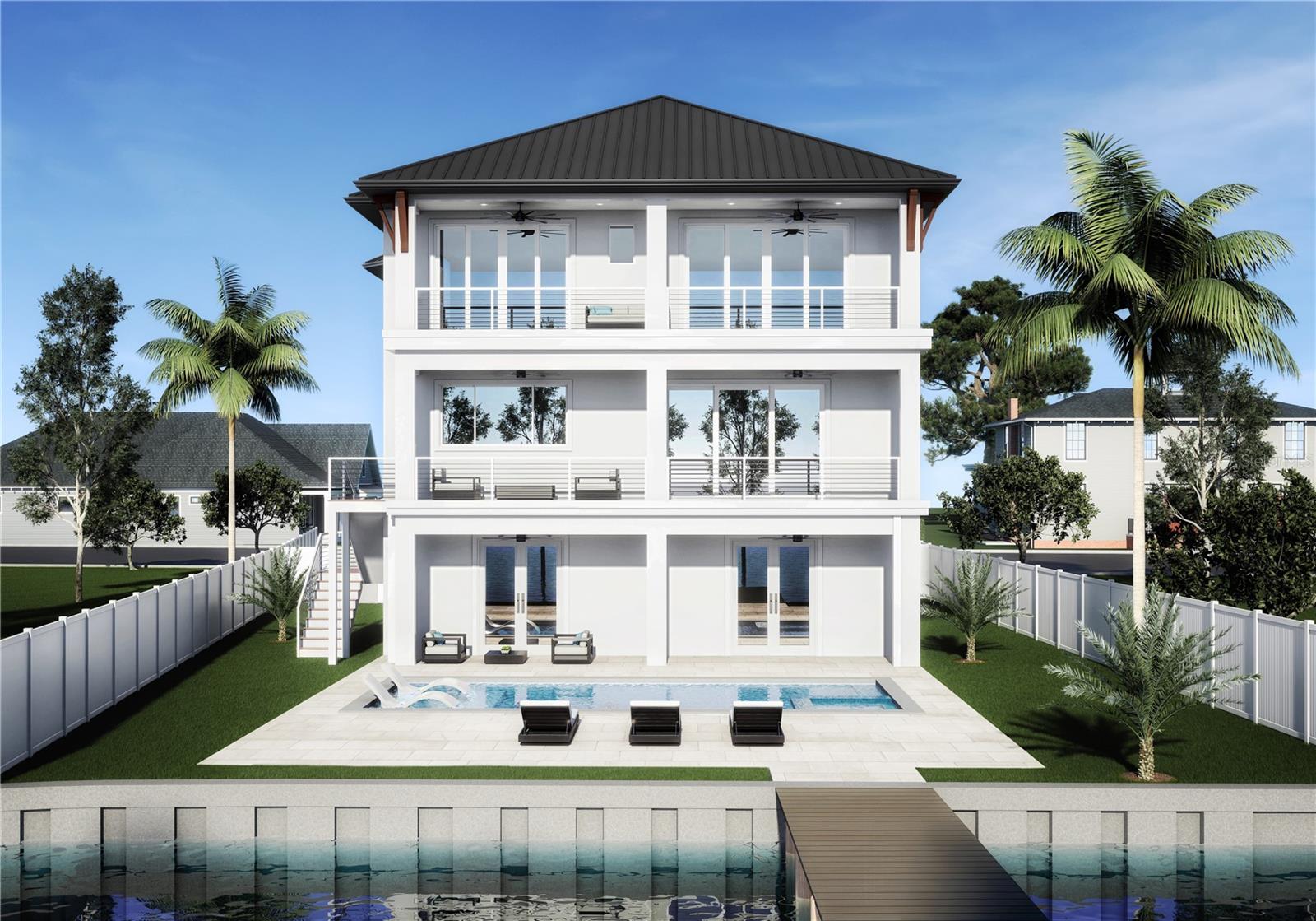 Rear rendering
