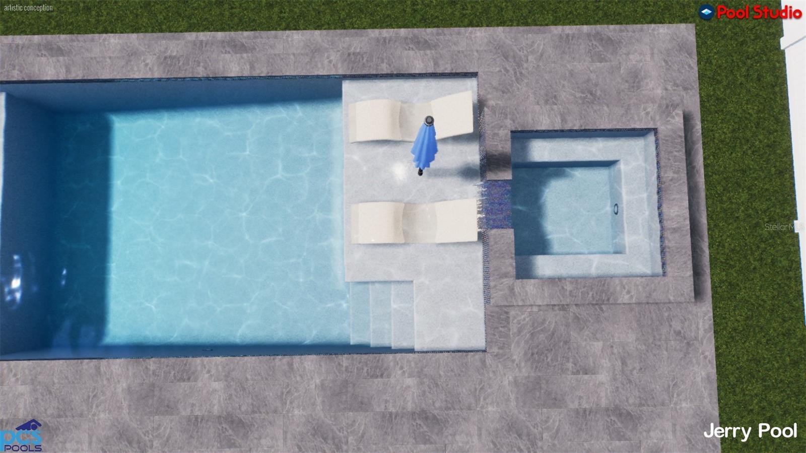 Pool rendering