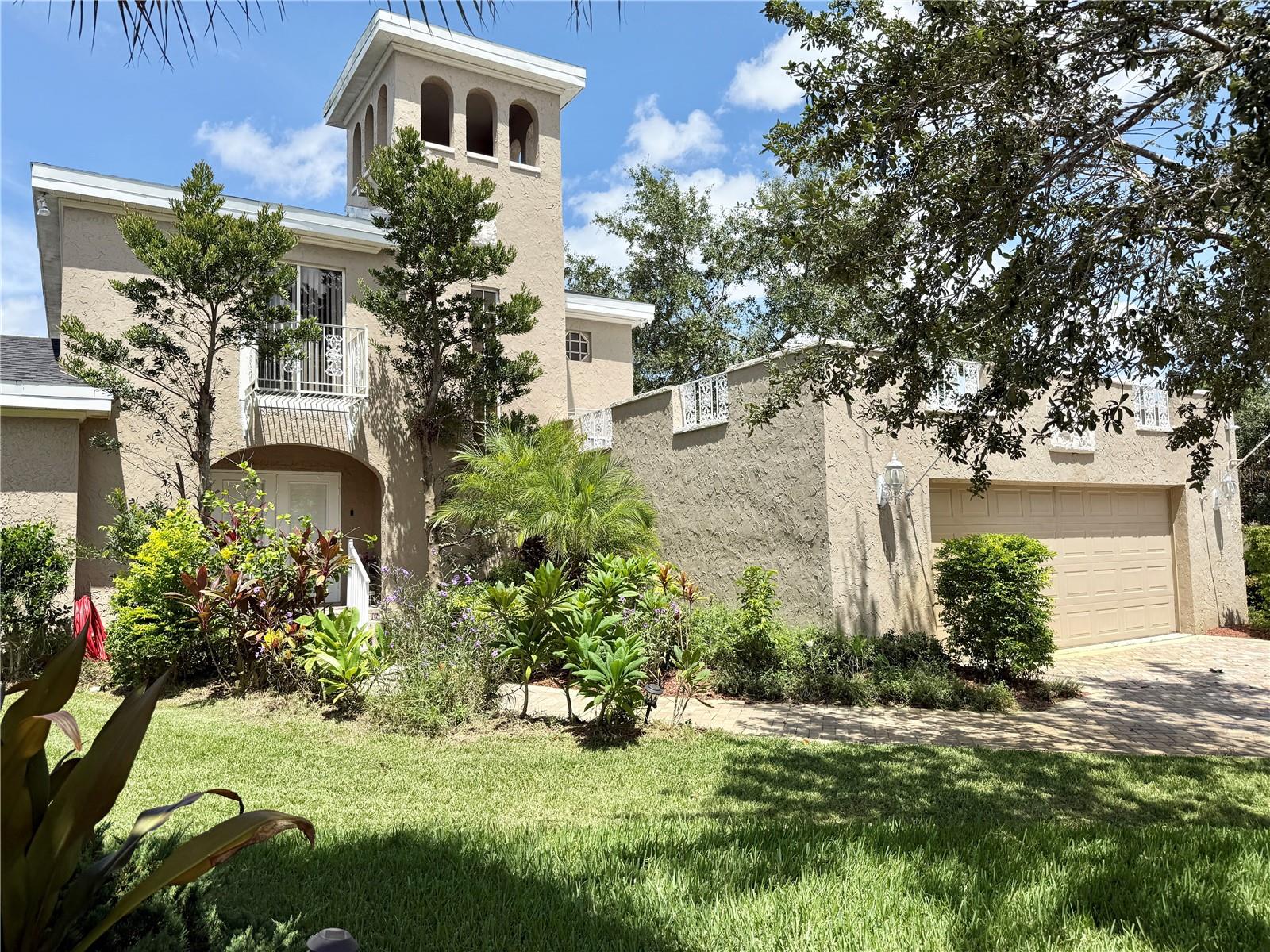 Front View of the Home
