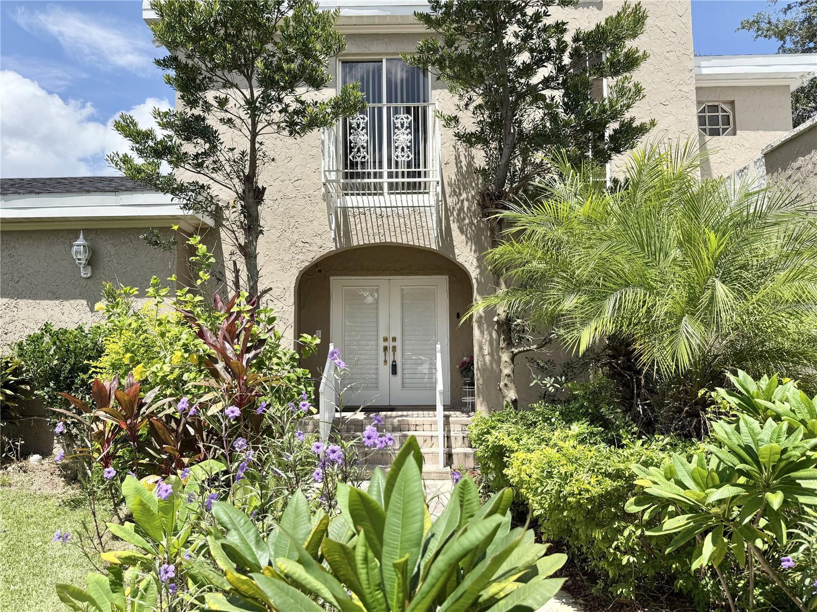 Front View of the Home