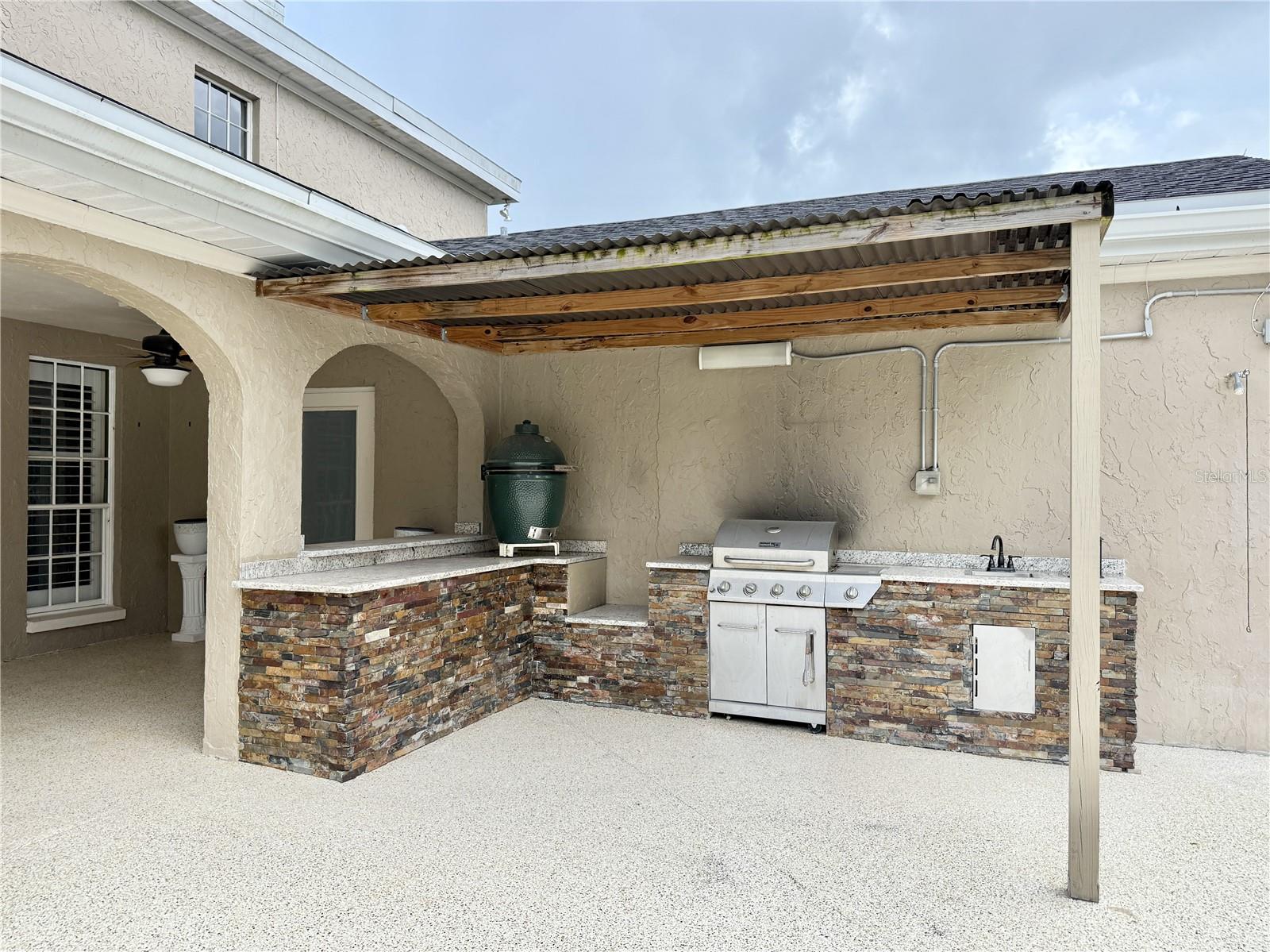 Outside Kitchen